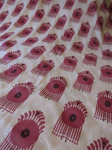 Oka ikat pink linen - oka,
