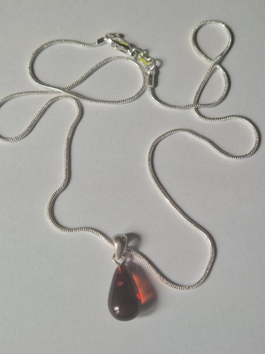 Sterling silver amber small - amber,