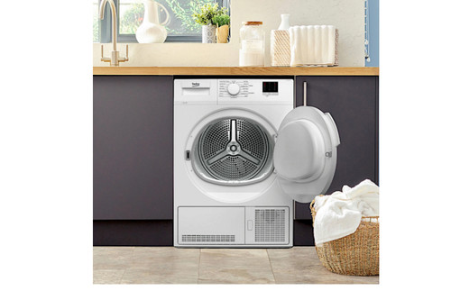 Beko dtlce80041w 8kg condenser - beko,