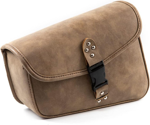 Motorcycle saddlebags brown - motorcycle,