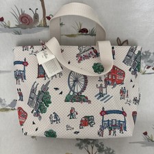 Cath Kidston Lovely London Scene Ecru Lunch Bag Tote Insulated BNWT Work
