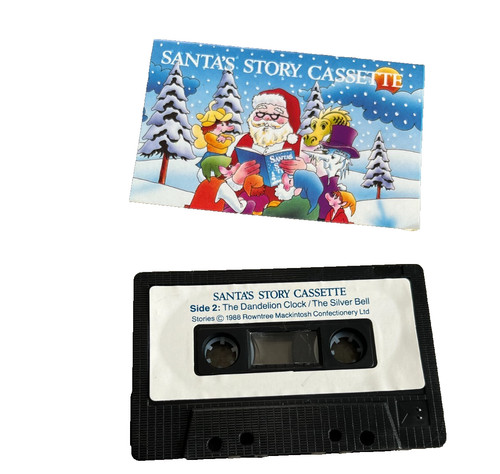 Santas story cassette tape - story,