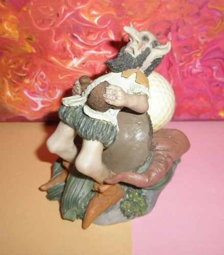 Clarecraft drunk gnome golf - gnome,