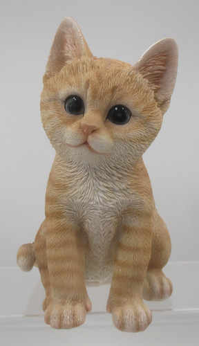 Hotant ginger kitten cat resin - kitten,