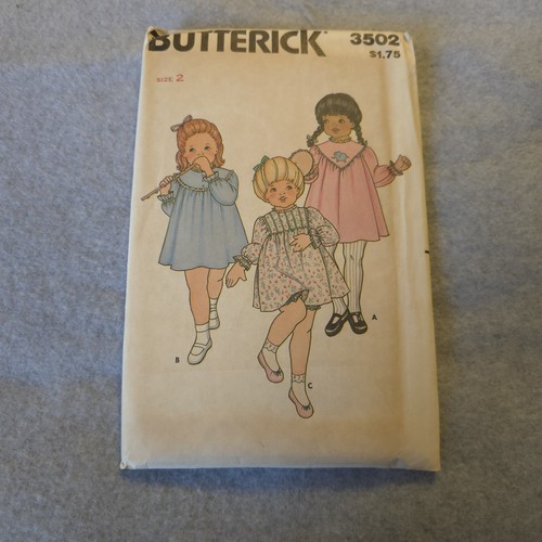 Vintage butterick 3502 sewing - vintage,