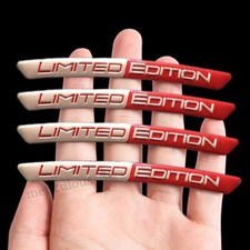 4PCS LIMITED EDITION Logo Car