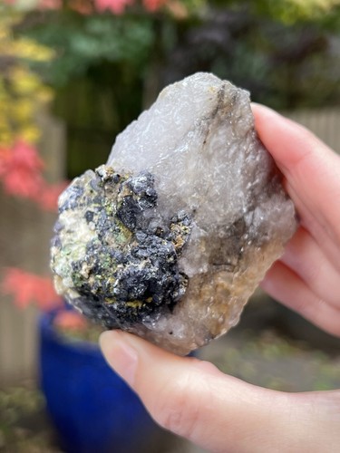 Blue john fluorite mineral - john,