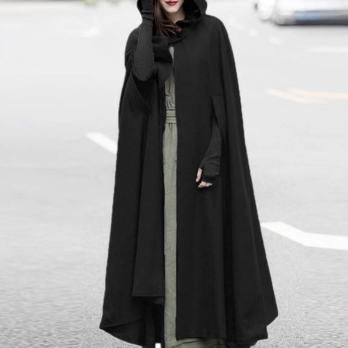 Women hooded long - long, cloak