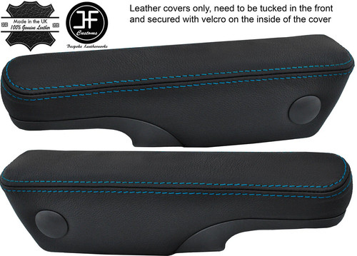 Blue stitching leather seat - stitching,