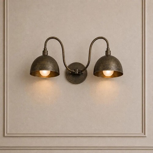 Vintage double brass - double,