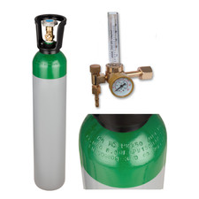 Argon Gas Bottle Full Cylinder TIG AC 200B 10L Ar Welding Flowmeter GasRegulator