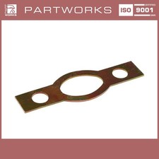 Lock plate steering gear for
