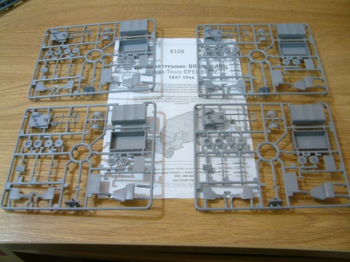 Zvezda 100 opel blitz trucks - opel,