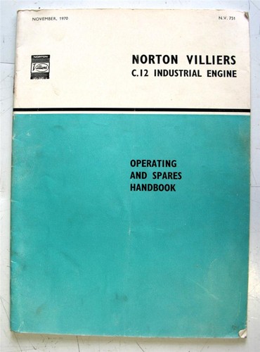Norton villiers c12 industrial - c12,