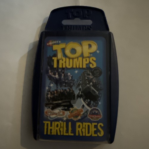 Top trumps cards thrill rides - trumps,