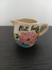VINTAGE TONI RAYMOND MINT SAUCE JUG,  FLORAL DECORATION