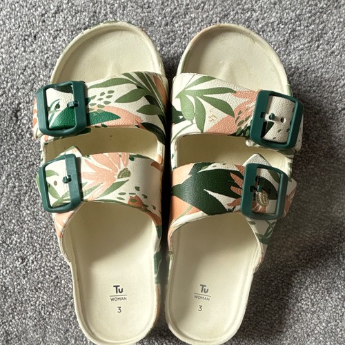 Woman floral double buckle - double,