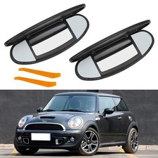Black Sun Visor Vanity Mirror