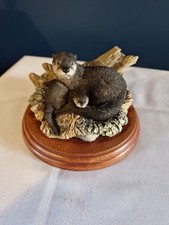 Border Fine Arts Otters on