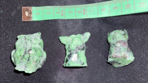 Small ruby zoisite quartz - small,