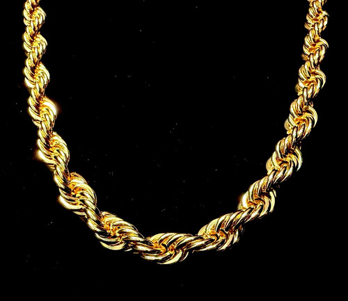 Big boy rope 14k stamped - boy, gold