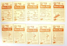 KADEE 'HO' GAUGE LOT OF 10 ASSORTED MAGNEMATIC COUPLER CONVERSION/UNCOUPLER KITS