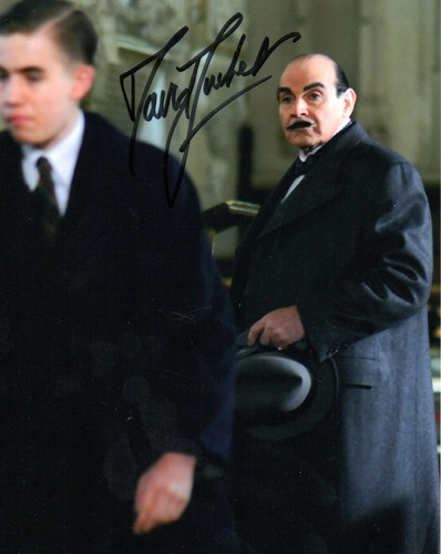 David suchet signed by 8 - david,