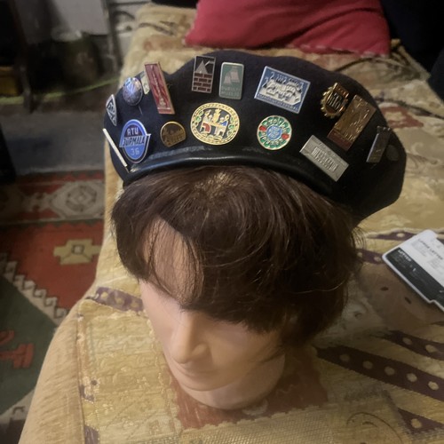 Military side cap 18 badges - cap,
