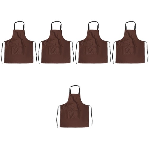 5pcs kitchen cooking apron - 5pcs,