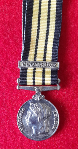 Miniature ashantee medal - miniature,
