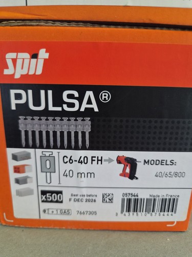 Spit pulsa 800 fh - c6-40, nails
