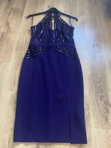 Lipsy halter neck purple - halter,