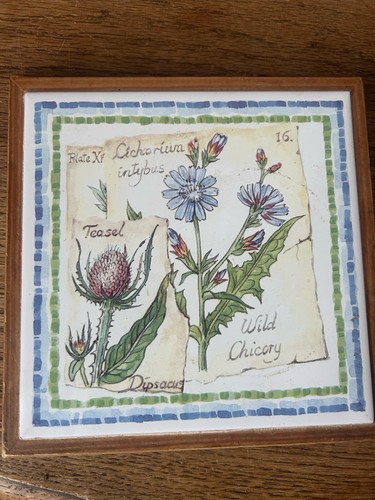 Vintage ceramic tile wood - vintage,