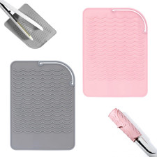 2 Pcs Heat Proof Mat for Hair