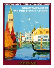 Venice Travel Poster Wall Art