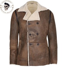 Mens Brown B3 Bomber Aviator