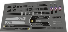 Intense 951 evo frame decal - evo,