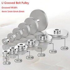 U Grooved Pulley PU Round Belt