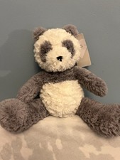 Marks and Spencer Panda Teddy Bear Baby Comforter Soft Toy Plush M&S 03001882