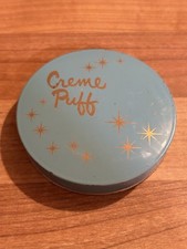 Max factor Creme Puff Vintage Makeup Powder Compact Tin