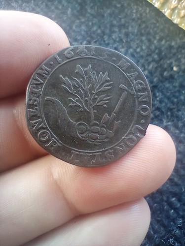1615 antique coin - coin,, spanish