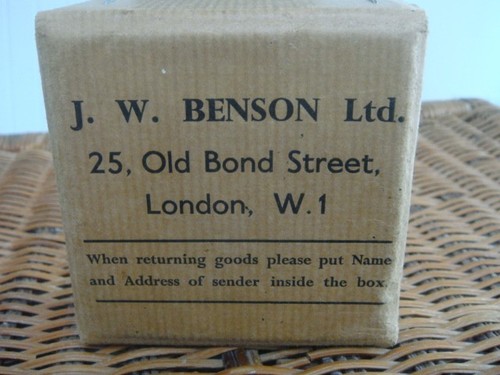 Benson london vintage - j.w.,