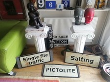 Automobilia Road Signs Man Cave Garage Shed Classic Collectable Vintage Sign