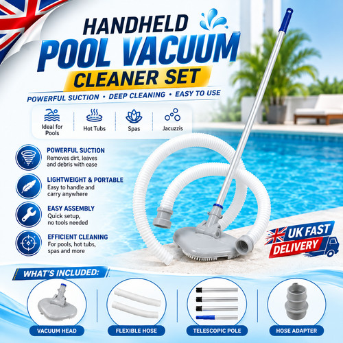 Handheld pool vacuum cleaner - vacuum,