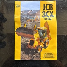 Brochure JCB Backhoe Loader 4CX Stand 05/1997
