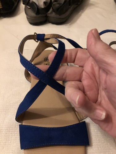 Avon blue sandals - blue,