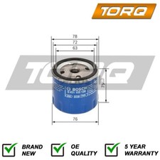 Oil Filter Torq Fits Citroen