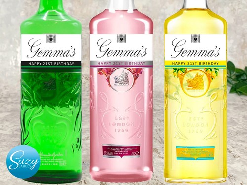 Gordons gin personalised - gordons,