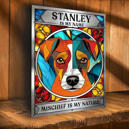 Personalised jack russell - personalised,