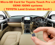 Toyota MicroSD card for Touch